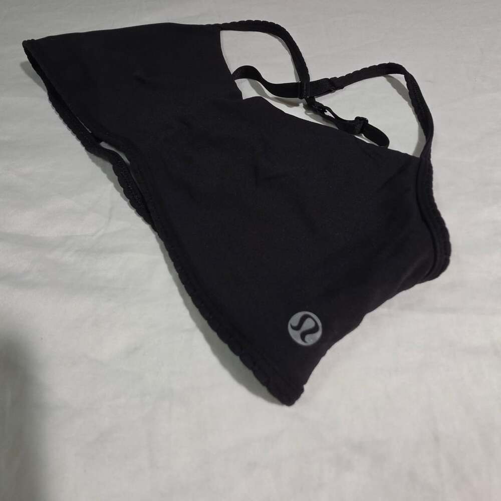 Lululemon Hot Spell Bra Size 8 Black Sports Bra